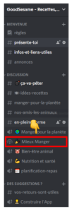 Rejoindre la conférence "Mieux Manger"